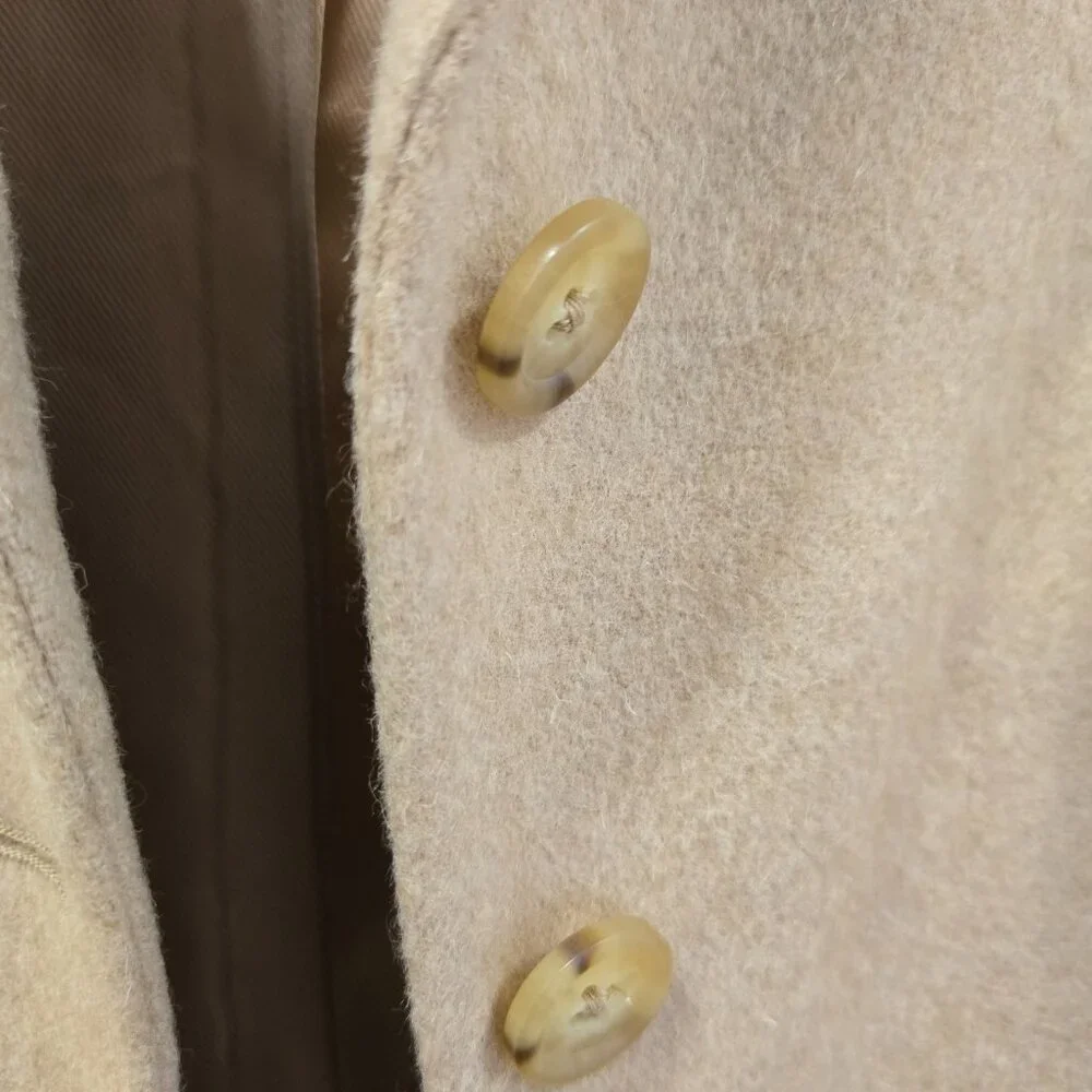 NWT Talbots 100% Camel Hair suit with skirt, size 4P - Picture 4 of 15